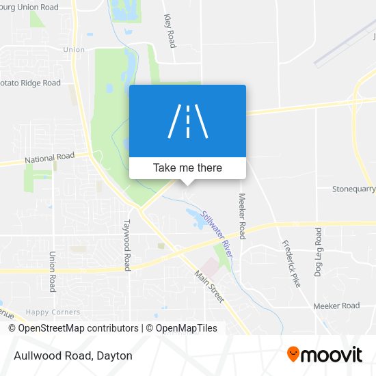 Mapa de Aullwood Road