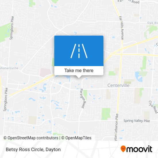Mapa de Betsy Ross Circle
