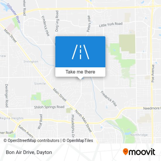 Bon Air Drive map