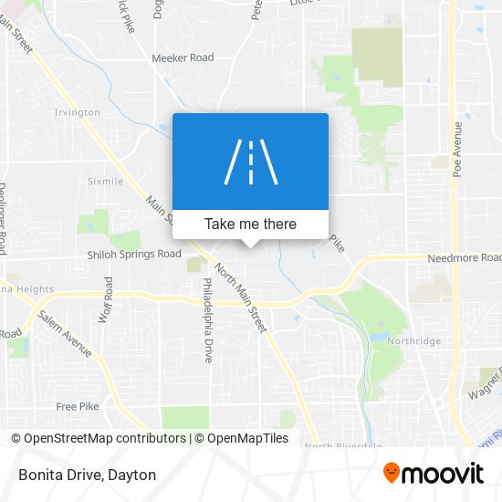 Bonita Drive map