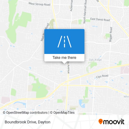 Mapa de Boundbrook Drive