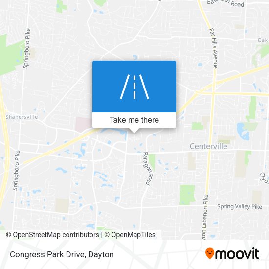Congress Park Drive map