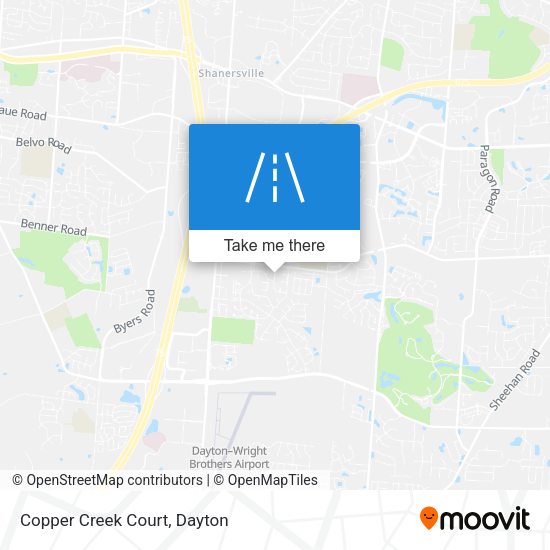 Mapa de Copper Creek Court