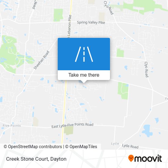 Mapa de Creek Stone Court