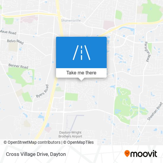 Mapa de Cross Village Drive