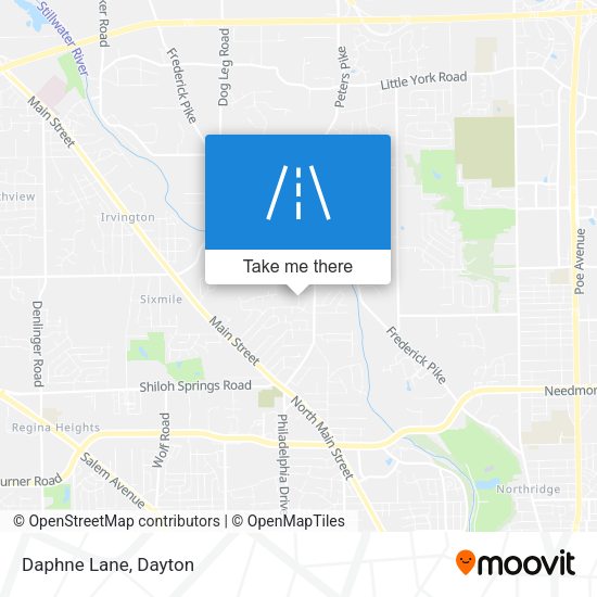 Mapa de Daphne Lane