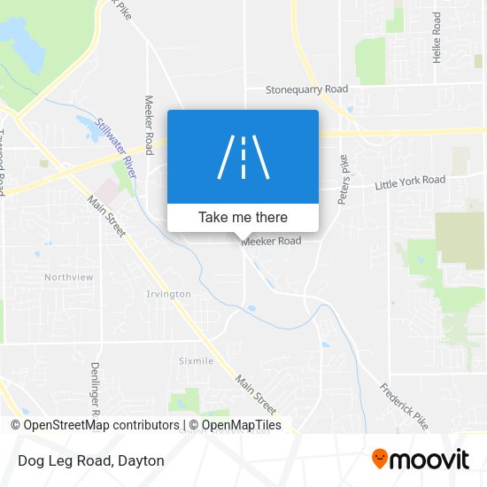 Mapa de Dog Leg Road