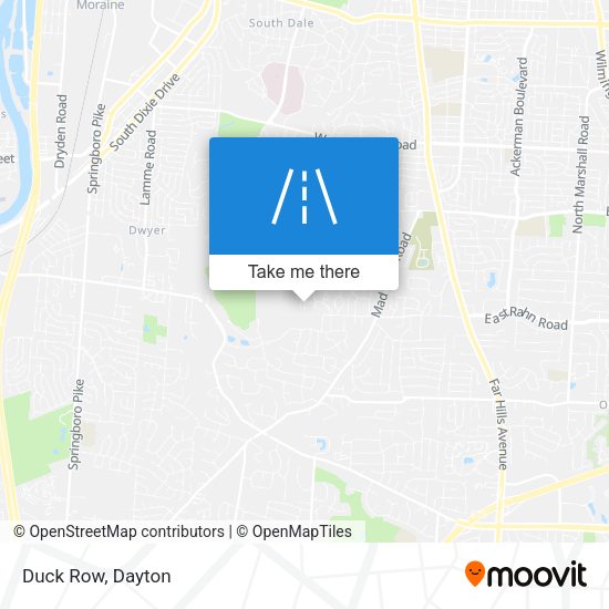 Mapa de Duck Row