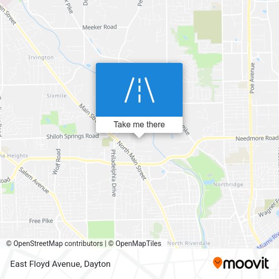 Mapa de East Floyd Avenue