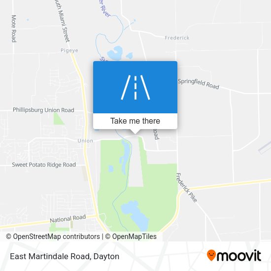 Mapa de East Martindale Road
