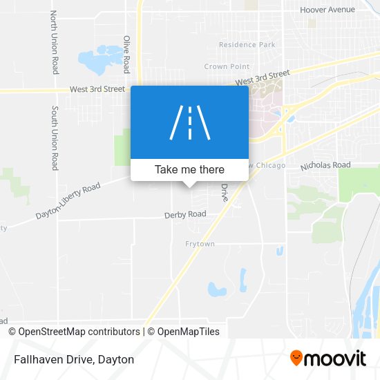 Mapa de Fallhaven Drive