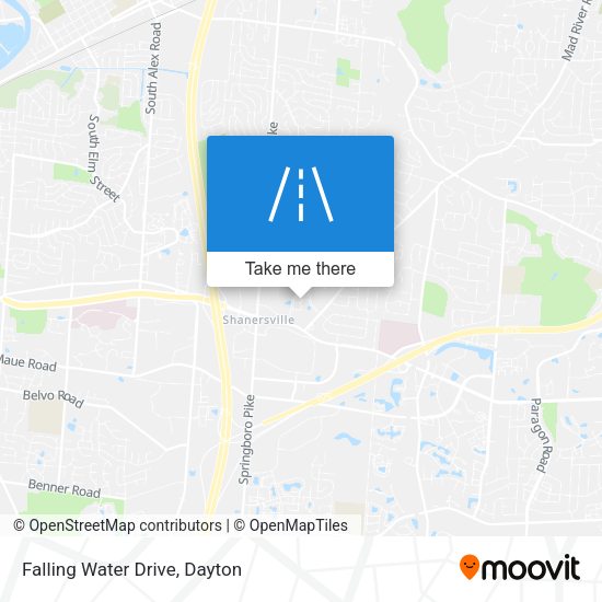 Mapa de Falling Water Drive