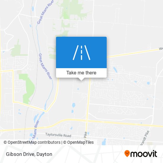 Gibson Drive map