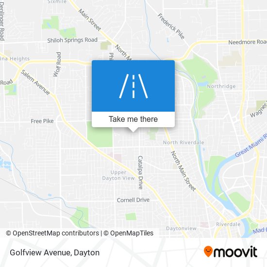 Golfview Avenue map