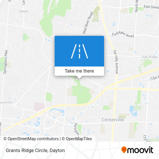 Grants Ridge Circle map