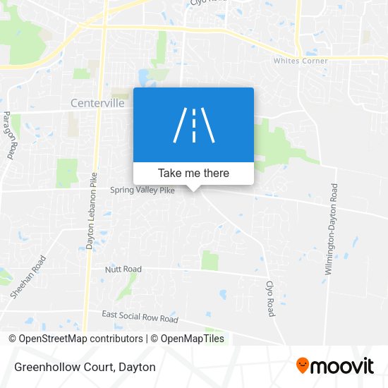 Mapa de Greenhollow Court