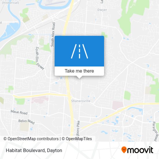 Mapa de Habitat Boulevard