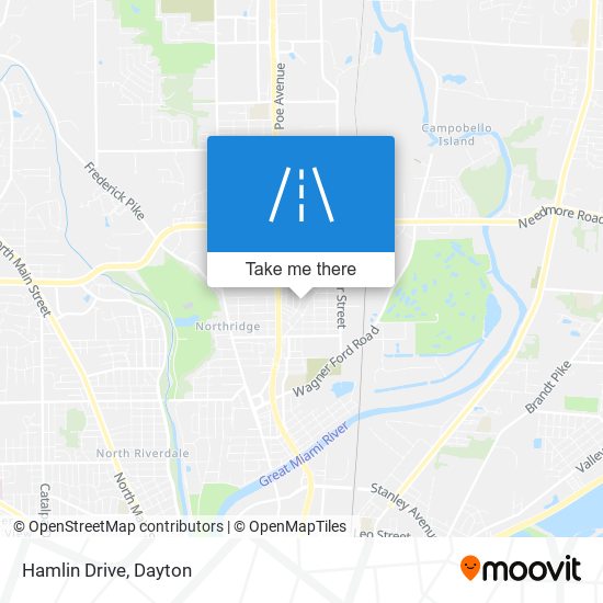 Hamlin Drive map