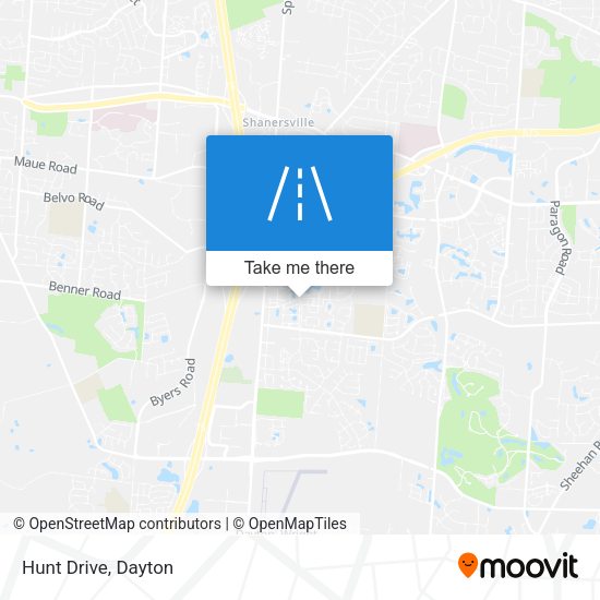 Mapa de Hunt Drive
