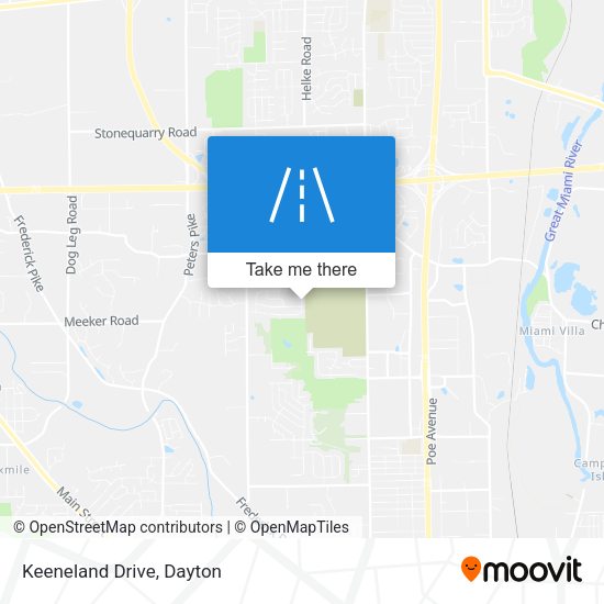 Mapa de Keeneland Drive