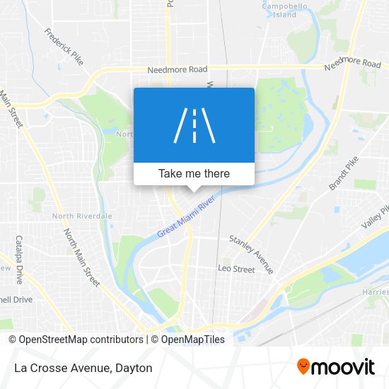 Mapa de La Crosse Avenue