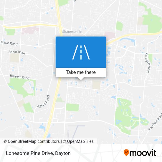 Lonesome Pine Drive map