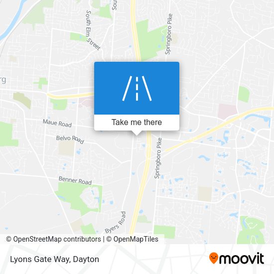 Mapa de Lyons Gate Way