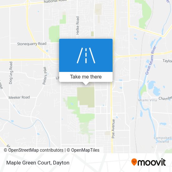 Mapa de Maple Green Court