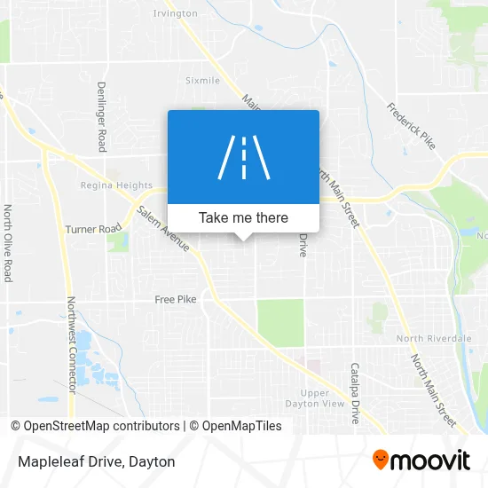 Mapleleaf Drive map