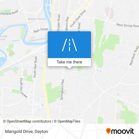 Mapa de Marigold Drive