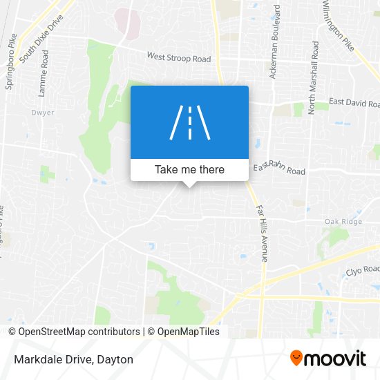Mapa de Markdale Drive