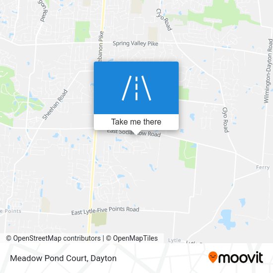 Mapa de Meadow Pond Court