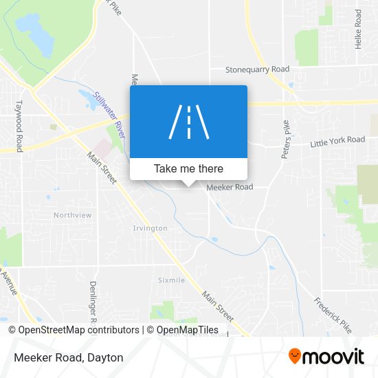 Mapa de Meeker Road