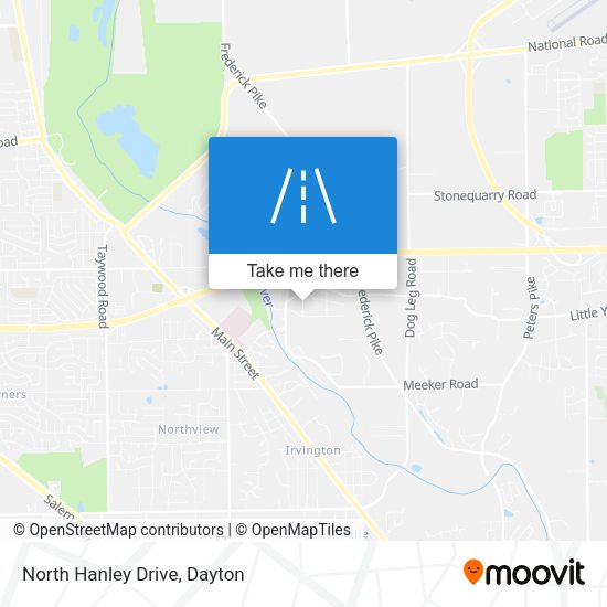 Mapa de North Hanley Drive