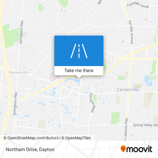 Northam Drive map