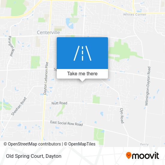 Mapa de Old Spring Court