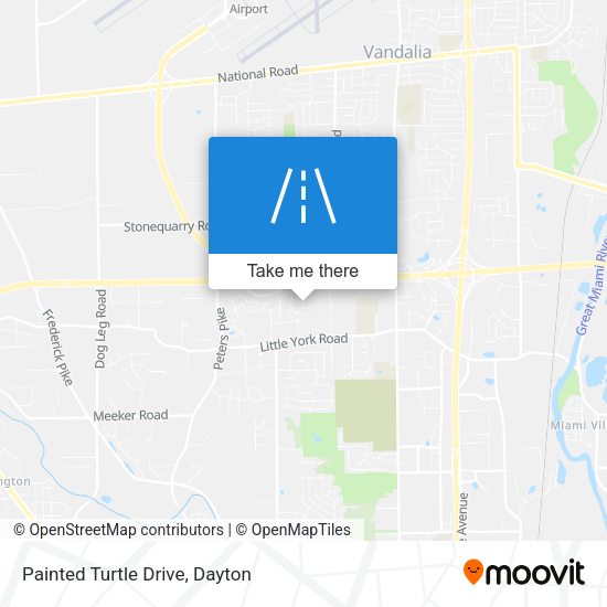 Mapa de Painted Turtle Drive