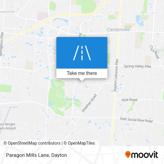 Mapa de Paragon Mills Lane