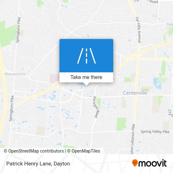 Mapa de Patrick Henry Lane