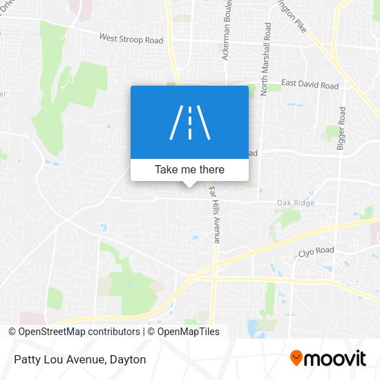 Mapa de Patty Lou Avenue
