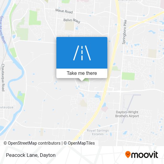 Mapa de Peacock Lane
