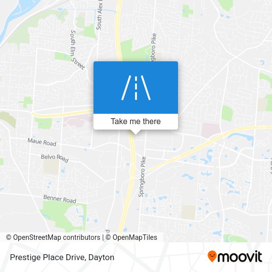 Mapa de Prestige Place Drive
