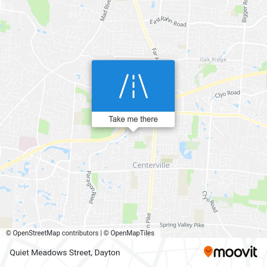 Mapa de Quiet Meadows Street