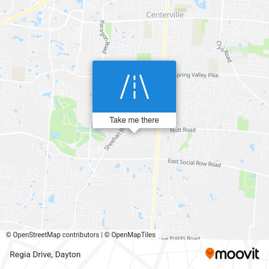 Mapa de Regia Drive