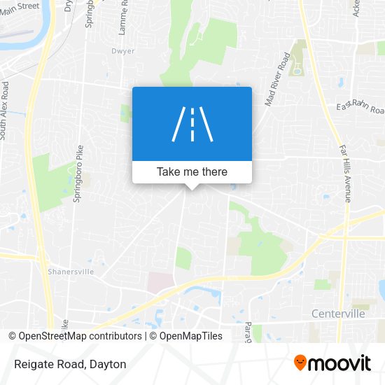 Mapa de Reigate Road