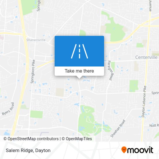 Mapa de Salem Ridge