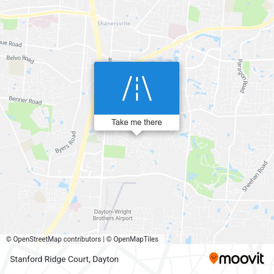 Stanford Ridge Court map