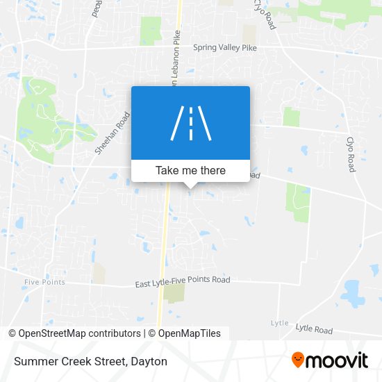 Mapa de Summer Creek Street