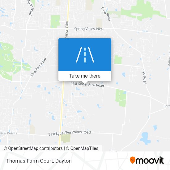 Mapa de Thomas Farm Court