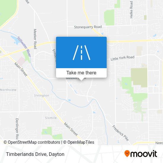 Mapa de Timberlands Drive